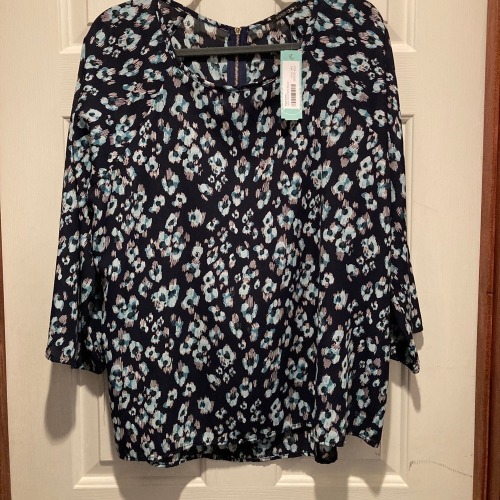 Katie Crew Neck Blouse